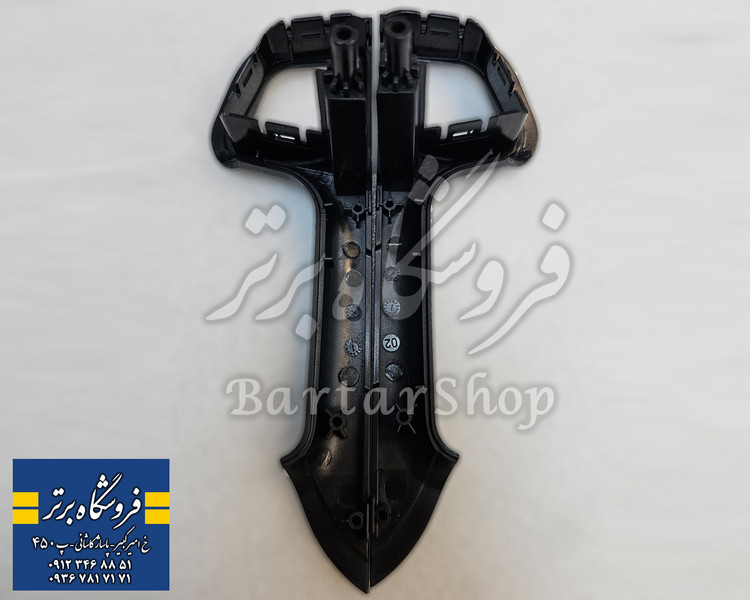 قاب دور کلید فرمان پارس فریم مشکی دور کلیدهای فرمان پژو پارس (جفت) اصلی