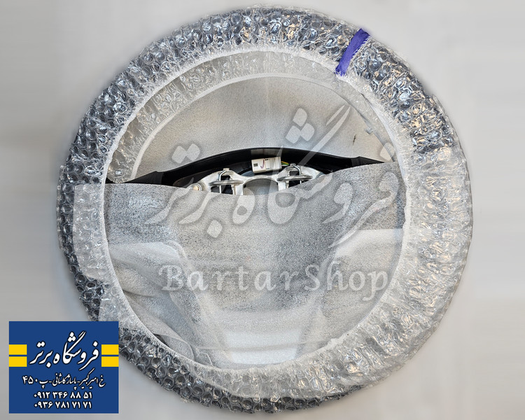 غربیلک فرمان کامل پژو 207 (فابریک خط تولید) چرم کارخانه